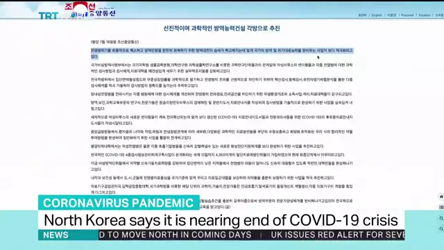 Nordkorea trotz 0 Prozent Impfqoute Pandemie überstanden