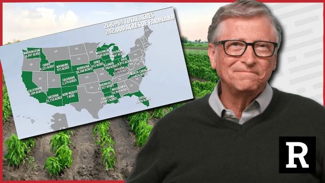 The real reason Bill Gates is buying up all US Farmland  Redacted with Natali and Clayton Morris
