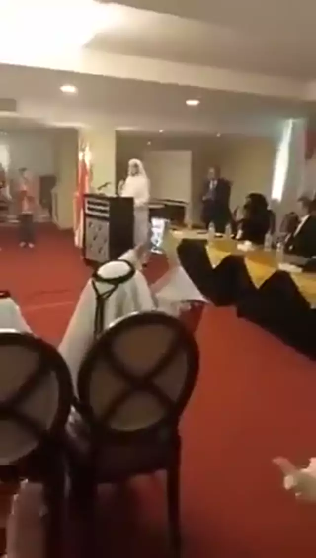 Saudi Ambassador Drops Dead Giving His Speech To President Abdel Fattah al-Sisi (10-8-2022)
