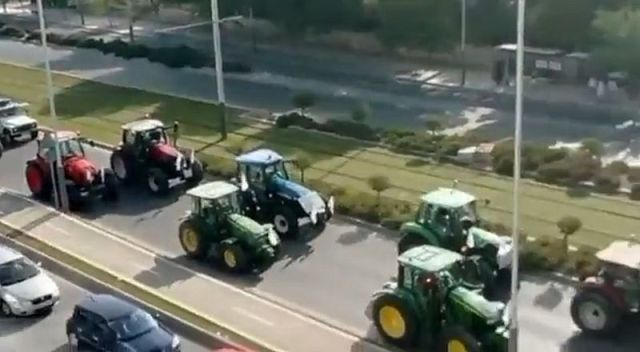 Auch spanische Bauern begehren gegen Regierungen auf