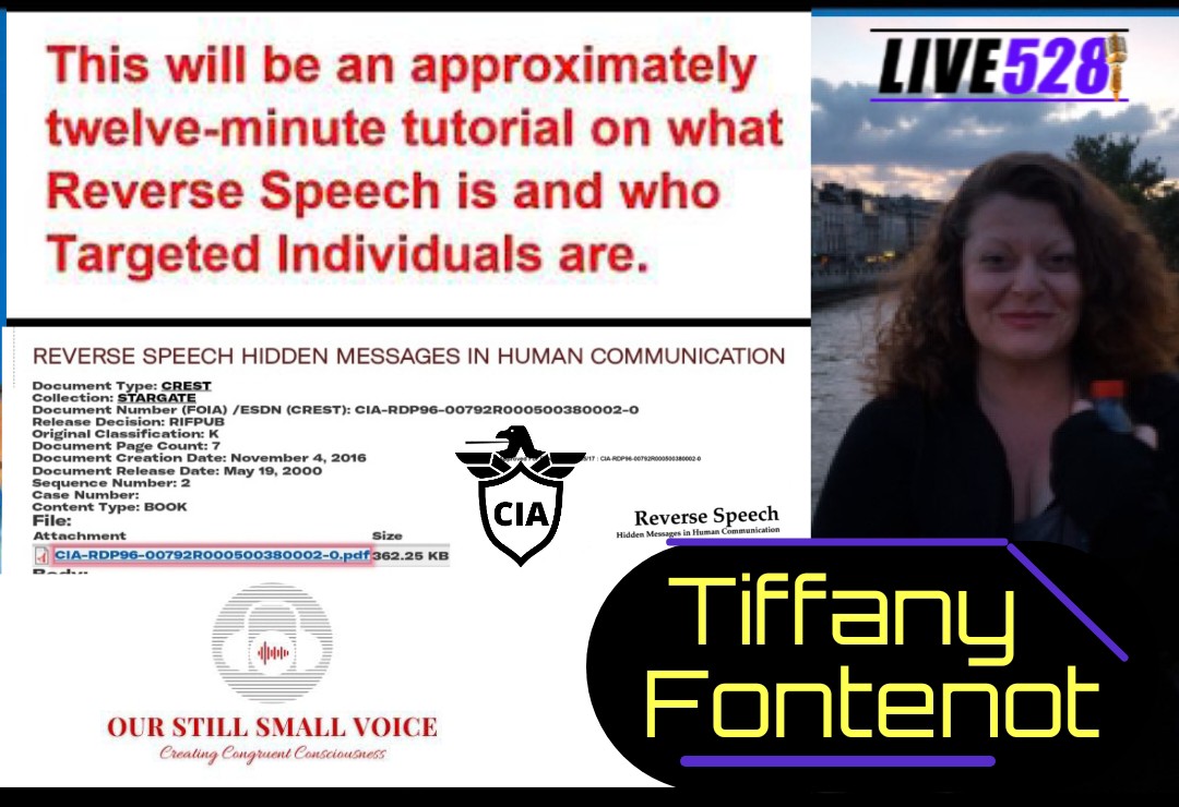 Tiffany Fontenot - reverse speech.(מתורגם)