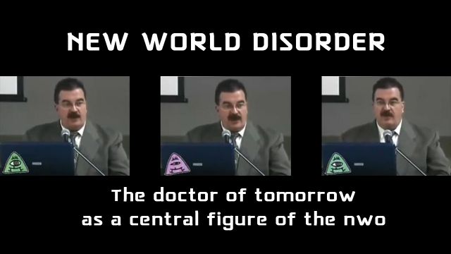 The doctor of tomorrow as a central figure of the nwo. #nwo  #doctor