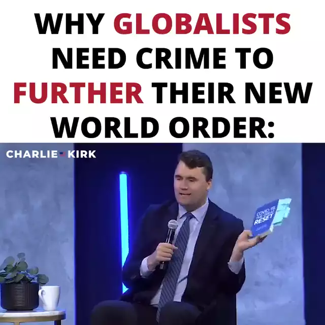 Why globalist need crime to further their New World Order