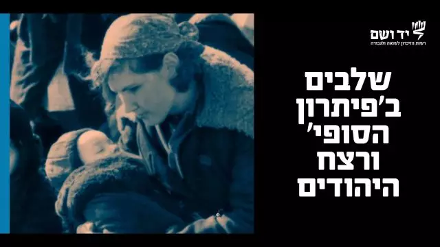 שלבים ב'פיתרון הסופי' ורצח היהודים | לומדים שואה עם יד ושם