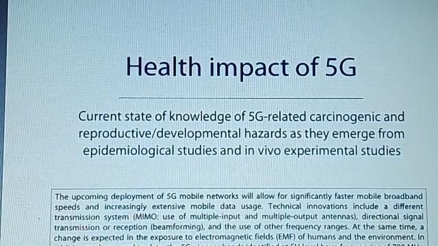 5G IS MAKING THE PEOPLE SICK AND THEY ARE DYING ACROSS THE COUNTRY