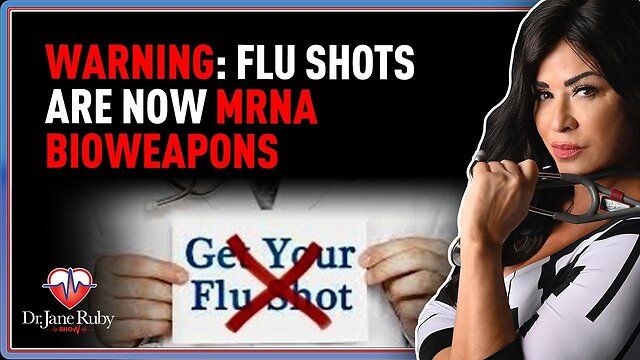 LIVE @7:35PM: WARNING: FLU SHOTS ARE NOW MRNA BIOWEAPONS