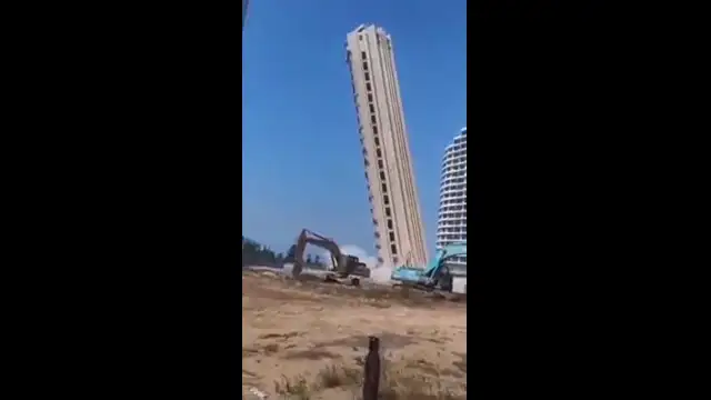 China zerstört Städte