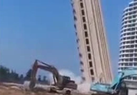 China zerstört Städte