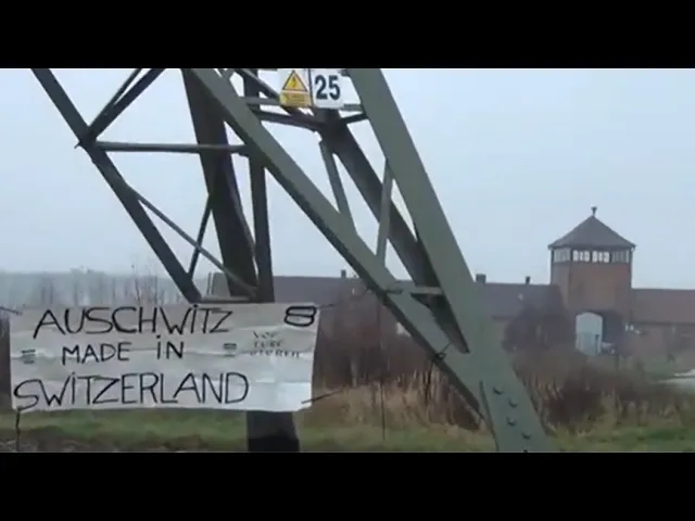 Auschwitz Made in Switzerland; Swiss Servants Satan`s Seed (swiss: Aus Schwiiz - ''from Switzerland'')