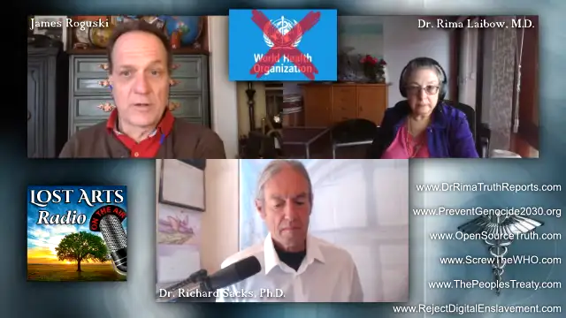 Your Help Is Needed To Stop The W.H.O. Imminent Takeover - Dr. Rima Laibow, M.D. & James Roguski