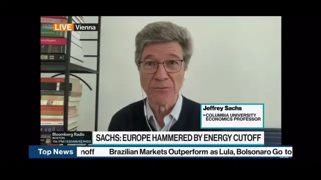 Jeffrey Sachs: ''Ich würde wetten, dass es (die Zerstörung der Nord Stream-Pipeline) eine US-Aktion war''.