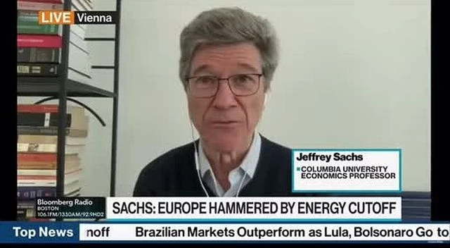 Jeffrey Sachs: ''Ich würde wetten, dass es (die Zerstörung der Nord Stream-Pipeline) eine US-Aktion war''.