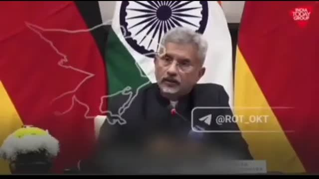 Komplette Pressekonferenz der Aussenminister Indien und Deutschland