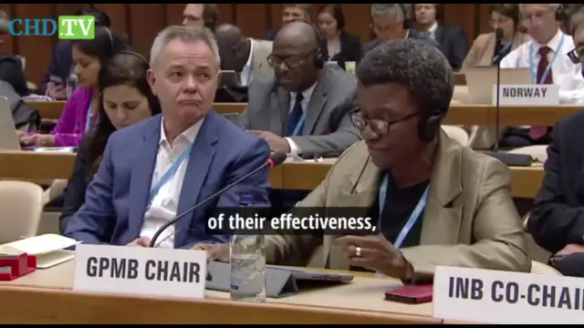 🤦 Guess what time it is again? It’s time for the next plandemic exercise, says GPMD Co-Chair Joy Phumaphi at the 76th World Health Assembly. | By Yehonatan