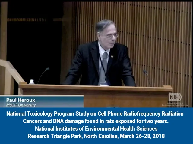 Dr. Paul Heroux: Comments on the National Toxicology Program Study