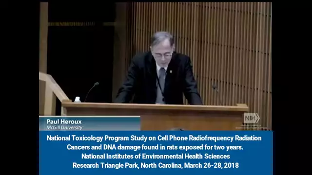 Dr. Paul Heroux: Comments on the National Toxicology Program Study