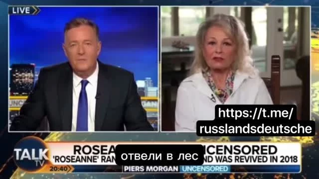 Hollywood-Schauspielerin Roseanne Barr über Nazis in der Ukraine