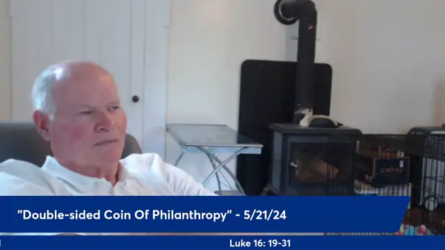 Anthony Patch Live Stream - Double-Sided Coin Of Philanthropy - 5-21-24