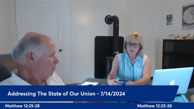 Anthony Patch Live Stream - Addressing The State Of Our Union - 7-14-24