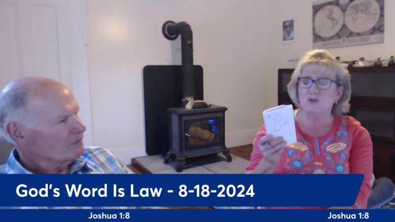 Anthony Patch Live Stream - Gods Word Is Law - 8-18-24