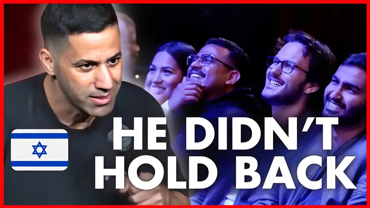 Israeli Comedian Stuns Crowd: ''IDF IS TOO NICE TO ENEMIES''