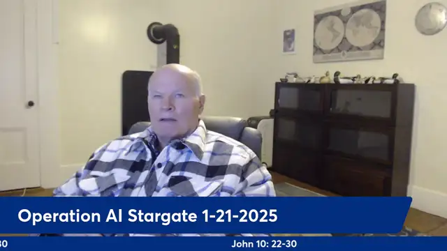 Anthony Patch Live Stream - Operation AI Stargate - 1-21-25
