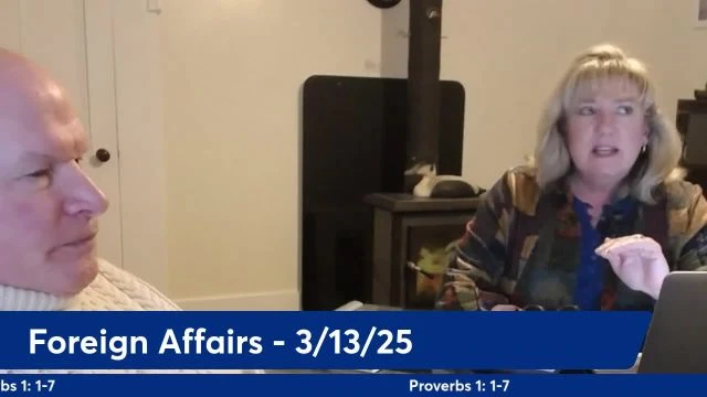 Anthony Patch Live Stream - Foreign Affairs - 3-13-25