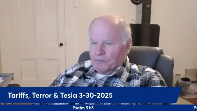 Anthony Patch Live Stream - Tariffs, Terror And Tesla - 3-30-25