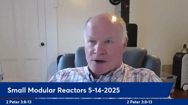 Anthony Patch Live Stream - Small Modular Reactors - 5-14-25