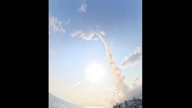 The Indian Navy carried out a successful precision strike on a sea-skimming target near Pakistan.