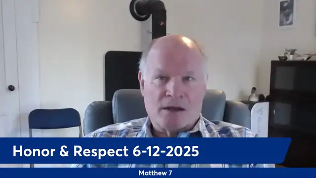 Anthony Patch Live Stream - Honor And Respect - 6-12-25