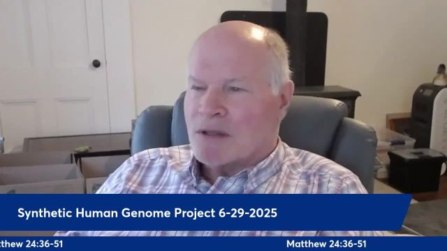 Anthony Patch Live Stream - Synthetic Human Genome Project - 6-29-25