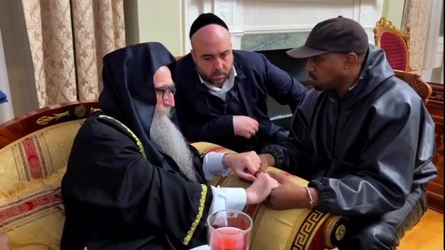 Kanye West apologizes for his remarks against the Jewish people to Rabbi Pinto