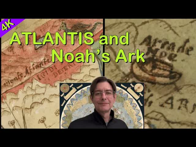 Atlantis and Noah's Ark Found on 1587 World Map