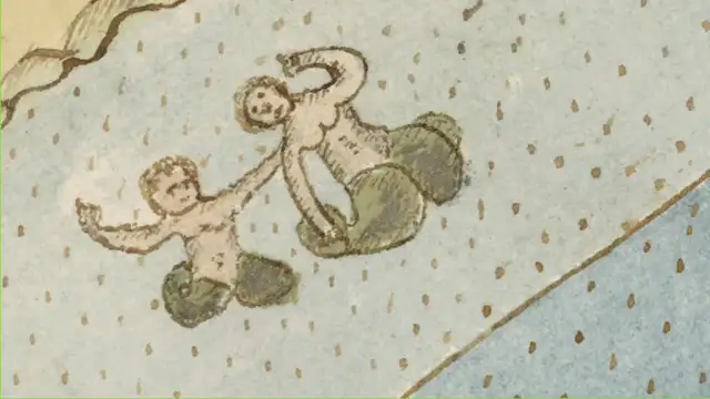 Why Sailors Were Terrified of Aquamen 1587 Monte World Map