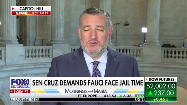 ‘LONG PRISON TERM’: Ted Cruz demands Fauci face JAIL TIME