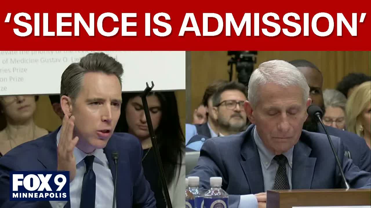 Dr. Fauci grilled by Sen. Hawley over Fifth Amendment responses
