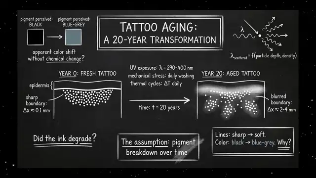 What YOUR Immune System Has Been Doing to YOUR Tattoo for 20 Years.