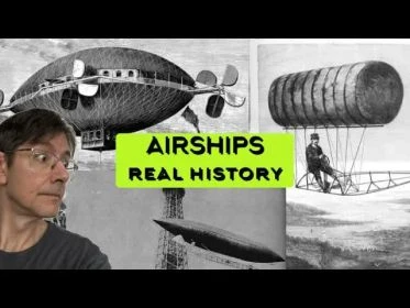 AIRSHIPS Real History 1793-1929