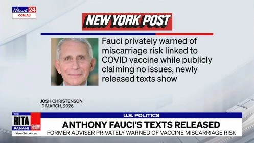 ‘Shameless’: Fauci’s bombshell texts reveal vaccine risk for pregnant women