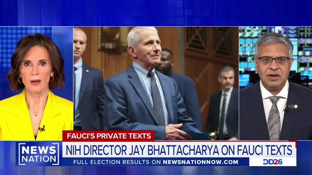 Fauci texts on vaccine side-effects are 'shocking': Dr. Jay Bhattacharya