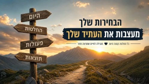 הבחירות שלך בחודש הקרוב ישפיעו על העתיד שלך